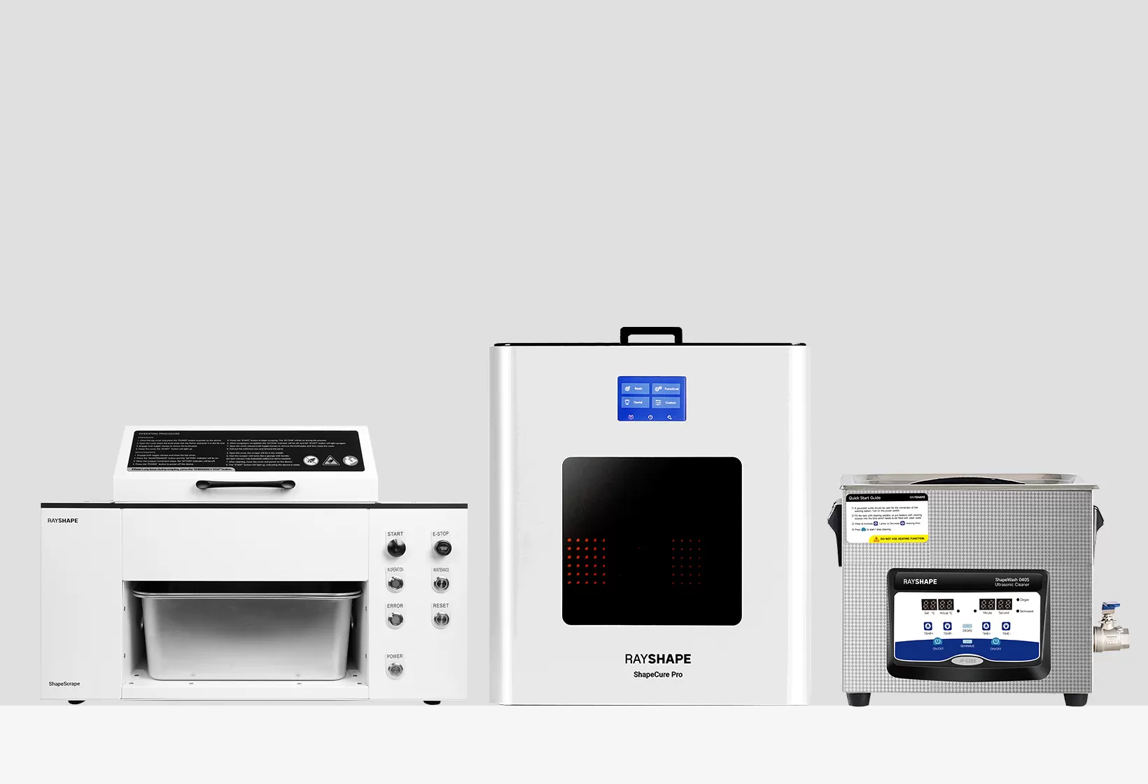 Поднимите свои 3D-принты с помощью профессиональных решений для последующей обработки RAYSHAPE