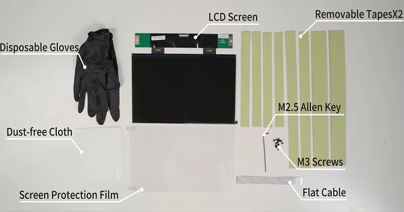 Как заменить ЖК-экран 3D-принтера Edge E2 после периода использования?
