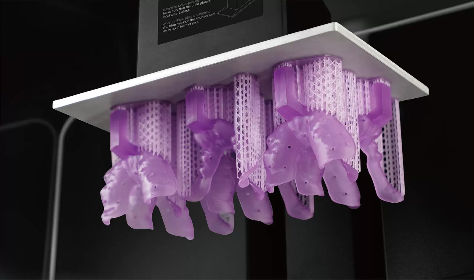 Поднос Фиолетовая смола